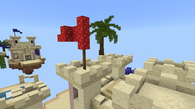 Screenshot of the Minecraft Bedrock Marketplace product Bedwars 1V1 created by RareLoot.