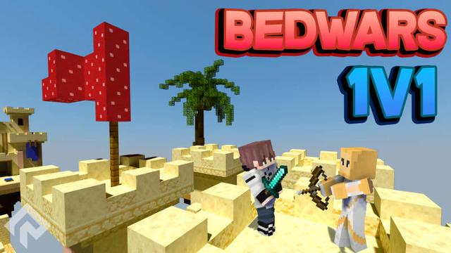 Thumbnail of the Minecraft Bedrock Marketplace product Bedwars 1V1 created by RareLoot.