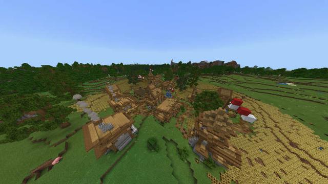 Screenshot of the Minecraft Bedrock Marketplace product Better Village created by RareLoot.