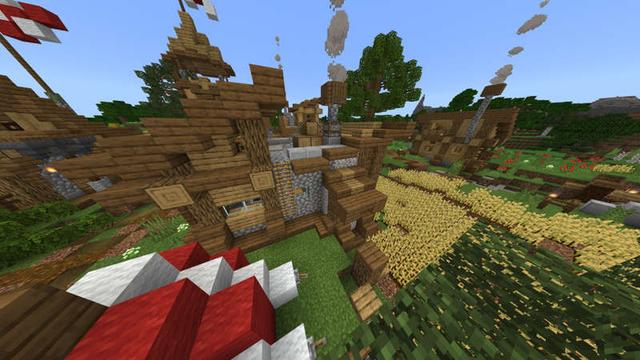 Screenshot of the Minecraft Bedrock Marketplace product Better Village created by RareLoot.