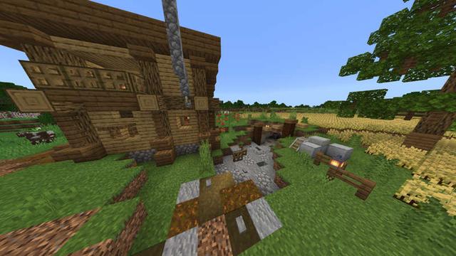 Screenshot of the Minecraft Bedrock Marketplace product Better Village created by RareLoot.