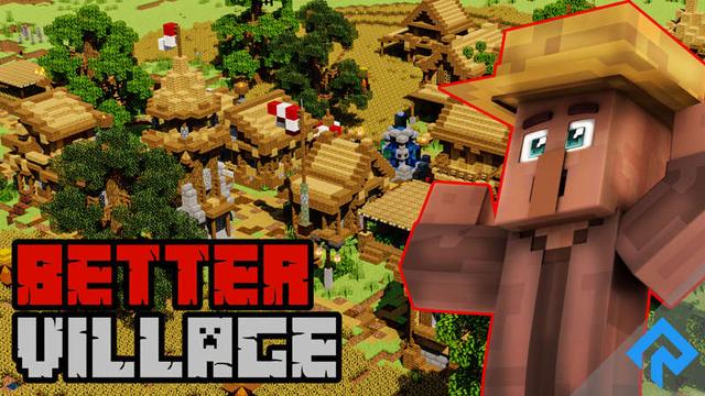 Thumbnail of the Minecraft Bedrock Marketplace product Better Village created by RareLoot.
