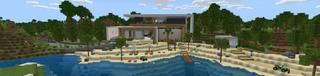 Panorama of the Minecraft Bedrock Marketplace product Billionaires created by RareLoot.