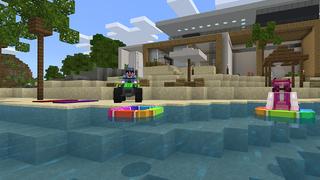 Screenshot of the Minecraft Bedrock Marketplace product Billionaires created by RareLoot.