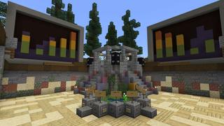 Screenshot of the Minecraft Bedrock Marketplace product Block Party created by RareLoot.