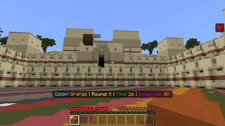 Screenshot of the Minecraft Bedrock Marketplace product Block Party created by RareLoot.