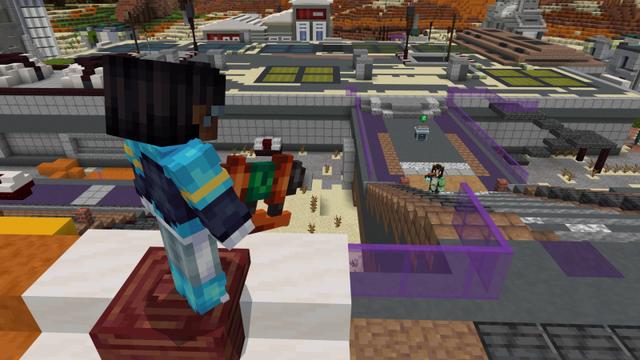Screenshot of the Minecraft Bedrock Marketplace product Block Royale created by RareLoot.