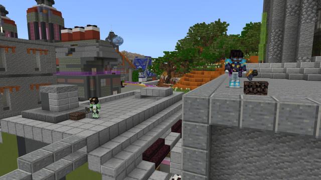 Screenshot of the Minecraft Bedrock Marketplace product Block Royale created by RareLoot.