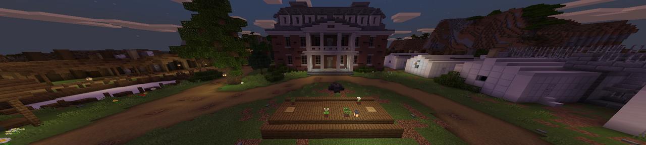 Panorama of the Minecraft Bedrock Marketplace product Blocking Dead created by RareLoot.