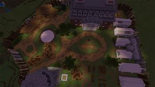 Screenshot of the Minecraft Bedrock Marketplace product Blocking Dead created by RareLoot.