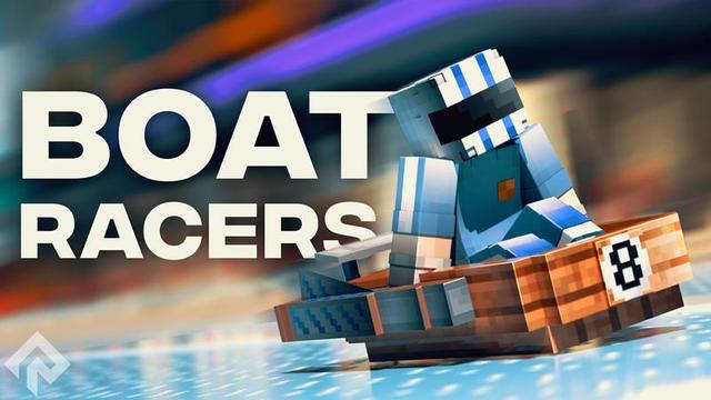 Thumbnail of the Minecraft Bedrock Marketplace product Boat Racers created by RareLoot.