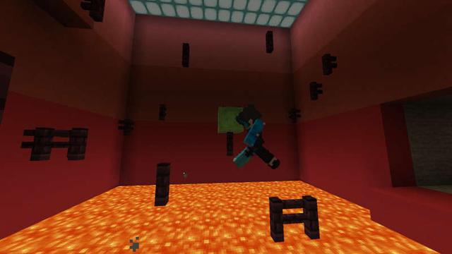 Screenshot of the Minecraft Bedrock Marketplace product Break Free created by RareLoot.
