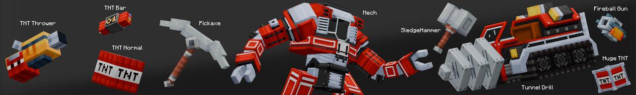 Panorama of the Minecraft Bedrock Marketplace product Carnage created by RareLoot.