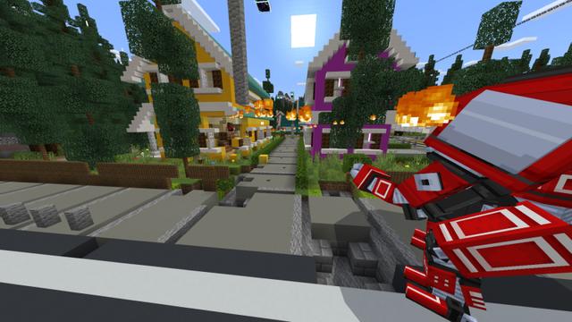 Screenshot of the Minecraft Bedrock Marketplace product Carnage created by RareLoot.
