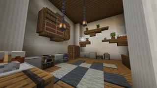 Screenshot of the Minecraft Bedrock Marketplace product Castle in the Sky created by RareLoot.