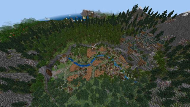 Screenshot of the Minecraft Bedrock Marketplace product Castle of Hochbergen created by RareLoot.