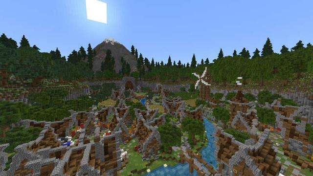 Screenshot of the Minecraft Bedrock Marketplace product Castle of Hochbergen created by RareLoot.
