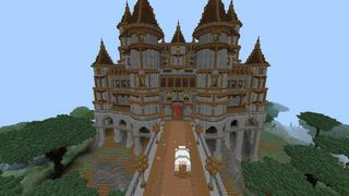 Screenshot of the Minecraft Bedrock Marketplace product Castle of Hohenfels created by RareLoot.