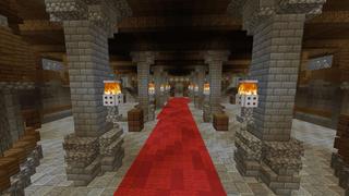 Screenshot of the Minecraft Bedrock Marketplace product Castle of Hohenfels created by RareLoot.