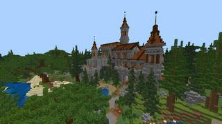 Screenshot of the Minecraft Bedrock Marketplace product Castle of Winterberg created by RareLoot.