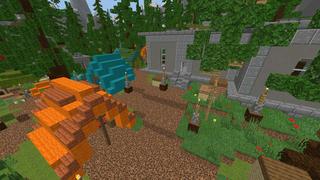 Screenshot of the Minecraft Bedrock Marketplace product Cave Explorer Camp created by RareLoot.