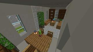 Screenshot of the Minecraft Bedrock Marketplace product Cave Explorer Camp created by RareLoot.