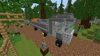 Screenshot of the Minecraft Bedrock Marketplace product Cave Explorer Camp created by RareLoot.