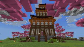 Screenshot of the Minecraft Bedrock Marketplace product Chinese New Year Bedwars 2 created by RareLoot.