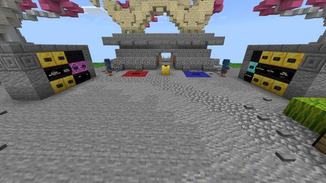 Screenshot of the Minecraft Bedrock Marketplace product Chinese New Year Bedwars 2 created by RareLoot.