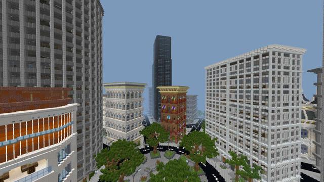 Screenshot of the Minecraft Bedrock Marketplace product City Craft created by RareLoot.