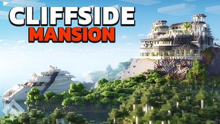 Thumbnail of the Minecraft Bedrock Marketplace product Cliffside Mansion created by RareLoot.
