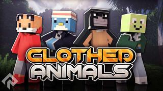 Thumbnail of the Minecraft Bedrock Marketplace product Clothed Animals created by RareLoot.
