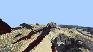 Screenshot of the Minecraft Bedrock Marketplace product Crashed Spaceships created by RareLoot.