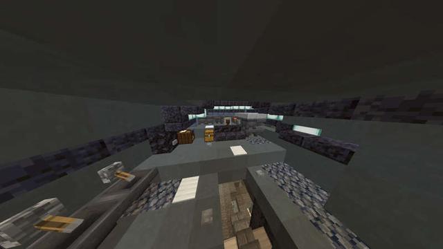 Screenshot of the Minecraft Bedrock Marketplace product Crashed Spaceships created by RareLoot.
