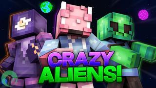 Thumbnail of the Minecraft Bedrock Marketplace product Crazy Aliens! created by RareLoot.