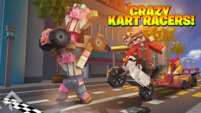 Thumbnail of the Minecraft Bedrock Marketplace product Crazy Kart Racers created by RareLoot.