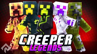 Thumbnail of the Minecraft Bedrock Marketplace product Creeper Legends created by RareLoot.