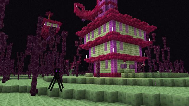 Screenshot of the Minecraft Bedrock Marketplace product Crimsoft Texture Pack created by RareLoot.