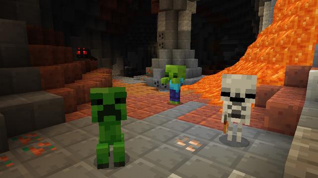 Screenshot of the Minecraft Bedrock Marketplace product Crimsoft Texture Pack created by RareLoot.