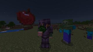 Screenshot of the Minecraft Bedrock Marketplace product Custom Apples+ created by RareLoot.