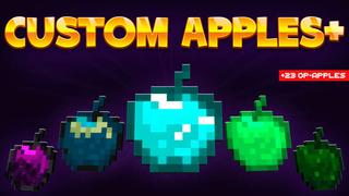 Thumbnail of the Minecraft Bedrock Marketplace product Custom Apples+ created by RareLoot.