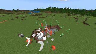 Screenshot of the Minecraft Bedrock Marketplace product Custom Eggs created by RareLoot.