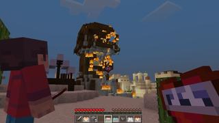 Screenshot of the Minecraft Bedrock Marketplace product Custom Hearts created by RareLoot.