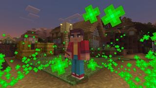 Screenshot of the Minecraft Bedrock Marketplace product Custom Hearts created by RareLoot.