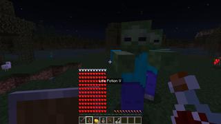 Screenshot of the Minecraft Bedrock Marketplace product Custom Potions created by RareLoot.