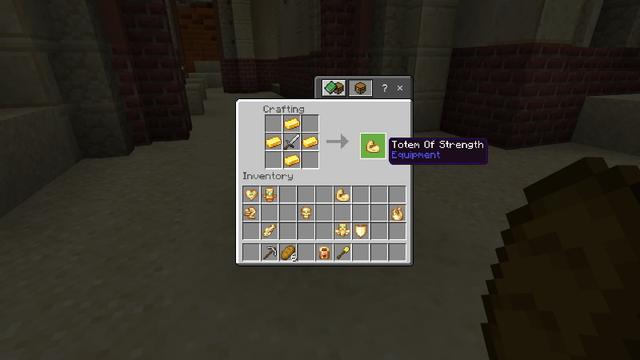 Screenshot of the Minecraft Bedrock Marketplace product Custom Totems created by RareLoot.