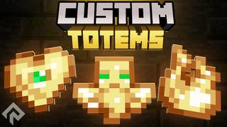 Thumbnail of the Minecraft Bedrock Marketplace product Custom Totems created by RareLoot.