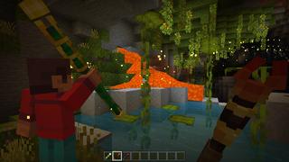 Screenshot of the Minecraft Bedrock Marketplace product Custom Wands created by RareLoot.