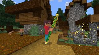 Screenshot of the Minecraft Bedrock Marketplace product Custom Wands created by RareLoot.