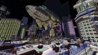 Screenshot of the Minecraft Bedrock Marketplace product Cyber Base 2 created by RareLoot.